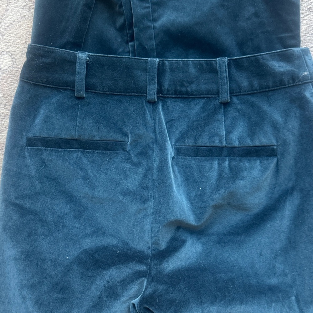 cinq a sept Navy Blue Flared Trousers - Picture 10 of 10
